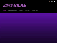 Tablet Screenshot of dreamgirls-ricks.com